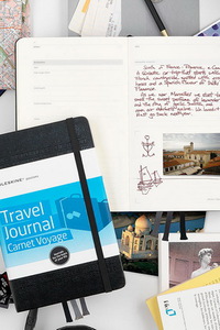 Записная книжка Moleskine Passions Travel Journal (Книга Путешествий), Large, черная