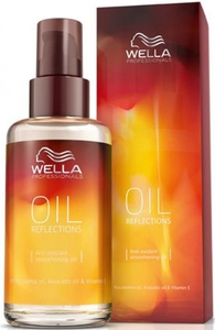 Разглаживающее масло с анти-оксидантами Oil Reflections Wella DRY