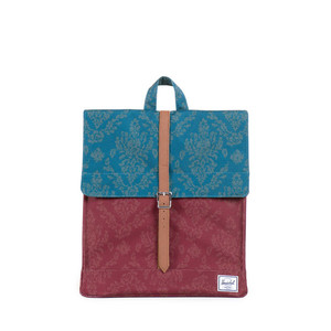 Рюкзак Herschel City Burgundy Damask Blue Damask