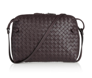 BOTTEGA VENETA Messenger intrecciato leather shoulder bag