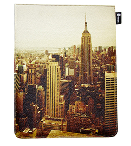 Кожаный чехол для iPad 'New York'