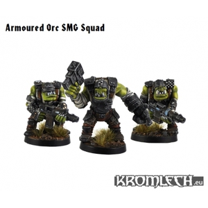 Kromlech Armoured Orc SMG Squad