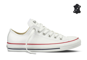 Converse низкие белые