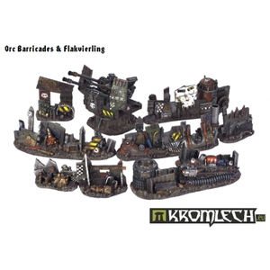 Kromlech Orc Barricades & Flakvierling