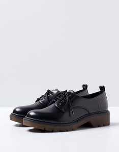 Bershka military derby shoes