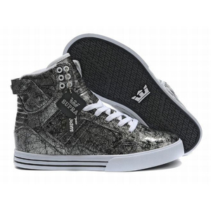 Supra Skytop High Tops Silver Men's