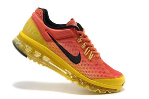 Air Max+ 2013 Gradient Orange-Yellow Nike Womens Size Shoes