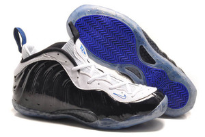 Blue/Black/White Mens Discount Nike Athletic Shoes "Concord" Foamposite One Online Sale