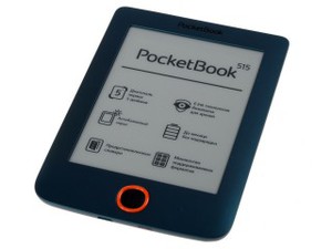 Электронная книга PocketBook515 в цвете аквамарин