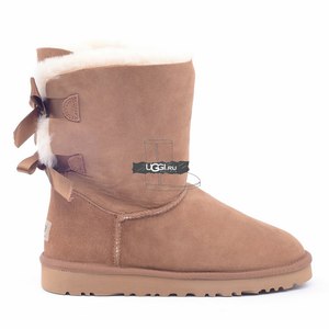 UGG BAILEY BOW CHESTNUT