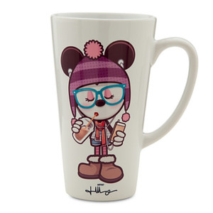 Mickey and Minnie Mouse ''Hipsters in Wonderland'' Mug