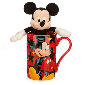 Mickey Mouse Mug with Plush