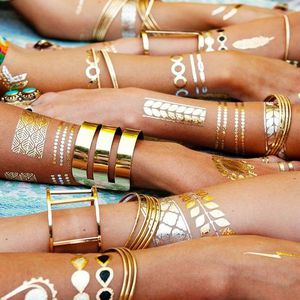 Gold tattoos