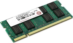 Transcend &lt; JM800QSU-2G &gt; DDR-II SODIMM 2Gb &lt; PC2-6400 &gt; 1.8v 200-pin (for NoteBook)