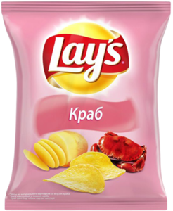 Lays с крабом