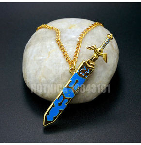 Legend of Zelda Removable Master Sword Necklace Pendant With Gift Bag