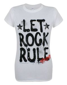 Aerosmith (Let Rock Rule ) Ladies T-Shirt