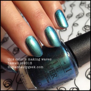 OPI this color’s making waves