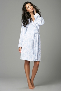 Халат махровый короткий с капюшоном Laete Артикул: 11060-1