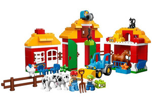 Lego duplo "Большая ферма" 10525