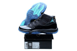 Mens Size-14 15 16 Nike Brand Shoes with Black and Blue on Sale-Jordan 11 Big Size