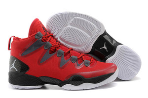 Red/White/Grey Colorways Mens Nike Jordan 28 SE Athletic Footwear New Online for Sale