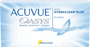 Линзы 2-х недельные, Acuvue Oazys -3,5  d 8,4