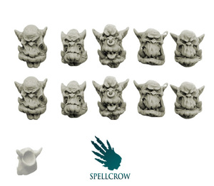 Spellcrow Orcs Heads (ver. 2)