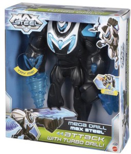 Фигурка "Макс Стил с Мега-сверлом", Max Steel от Mattel