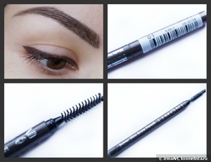 Карандаш для бровей Limoni Super Slim Brow Pencil 02