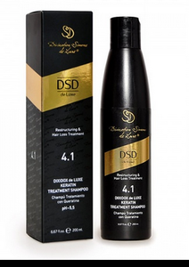 Восстанавливающий шампунь с кератином Диксидокс Де Люкс № 4.1 Dixidox DeLuxe keratin treatment shampoo