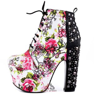 Iron Fist Creepy Rose Bootie