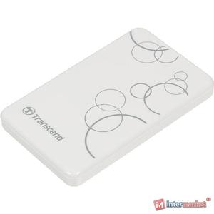 Внешний жесткий диск Transcend StoreJet 25A3 1Tb, White