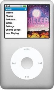 Плеер Apple iPod classic 160Gb (серебристый)