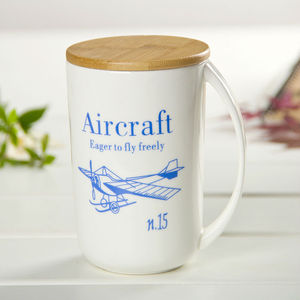 Кружка с самолетиком