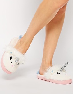 Тапочки asos unicorn