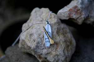 Stand Up Paddle Board Pendant Necklace