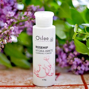 o'slee rosehip hydra-white cleansing powder