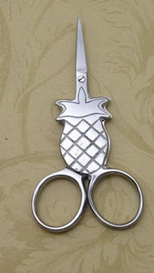 Pineapple Scissors Silver