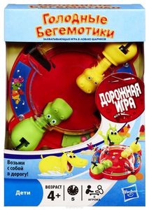 Hasbro Games: Elefun and Friends "Голодные бегемотики"