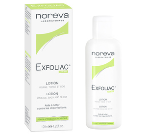 Лосьон с высоким содержанием кислот Noreva Exfoliac, 125 мл