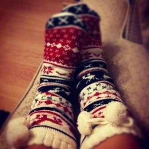 Теплые носочки для дома