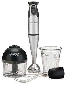 Cuisinart CSB-79 Smart Stick 2-Speed 200-watt Immersion Hand Blender with Attachments