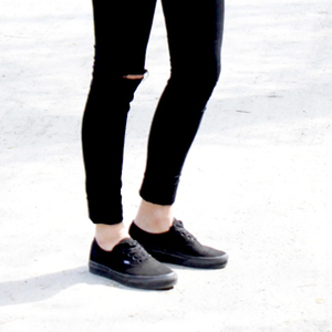 black vans