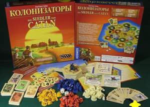 Настольная игра "Колонизаторы"