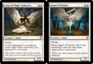 "Angel of Flight Alabaster" & "Angel of Finality"