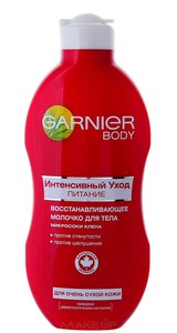 Молочко для тела "Garnier"