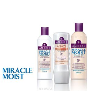 Aussie Шампунь, бальзам и реконструктор "Miracle Moist"