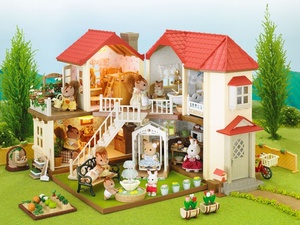 SYLVANIAN FAMILIES: большой дом со светом