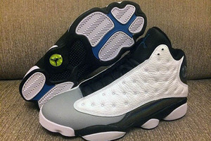 Gray Black White Mens Olympic Michael Jordan Sports Trainers Retro 13 XIII Online